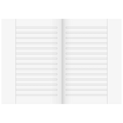 Schulheft | A5, Lineatur 3R, 16 Blatt, mehrfarbig