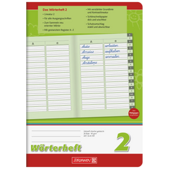 Wörterheft | A5, Lineatur 2, 28 Blatt, grün
