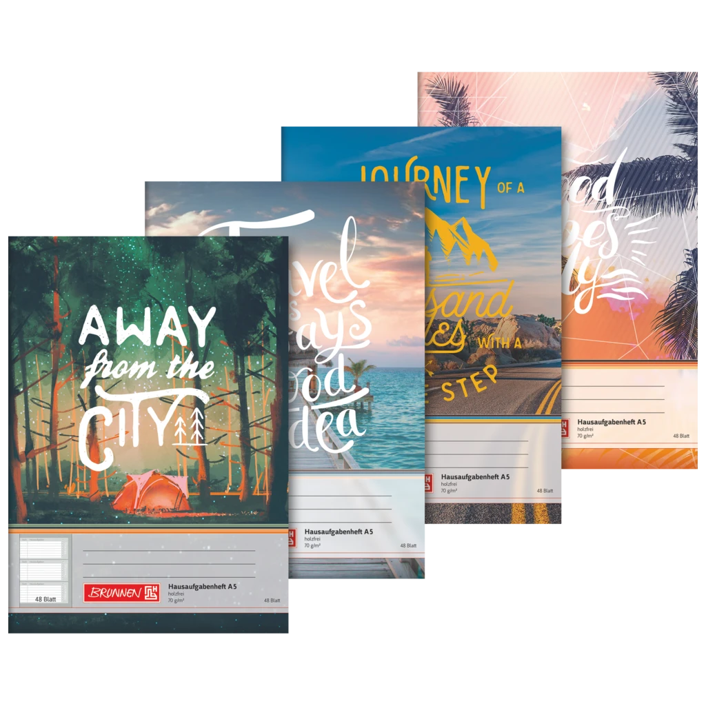 Hausaufgabenheft „Boys“ | A5, 48 Blatt, sortiert