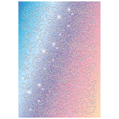 Hausaufgabenheft Magic Butterfly | A5, 48 Blatt, rosarot/lila