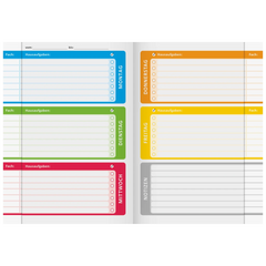 Hausaufgabenheft „Grundschule“ | A5, 48 Blatt, sortiert