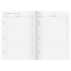 Hausaufgabenheft Vivendi | A5, 48 Blatt, sortiert