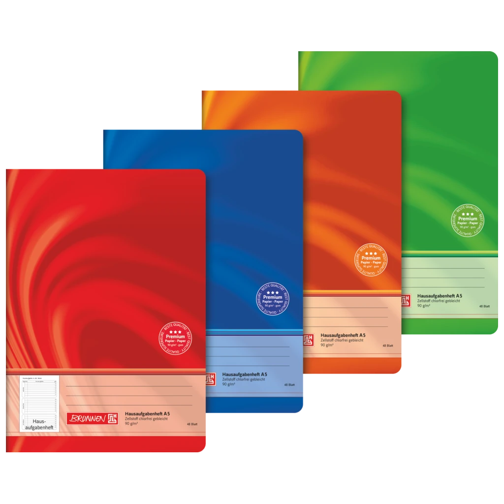 Hausaufgabenheft Vivendi | A5, 48 Blatt, sortiert