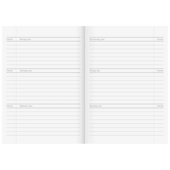 Hausaufgabenheft | A5, 24 Blatt, grün