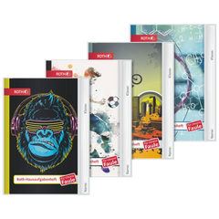 Hausaufgabenheft Für clevere Faule „Boys“ | A5, 56 Blatt, sortiert