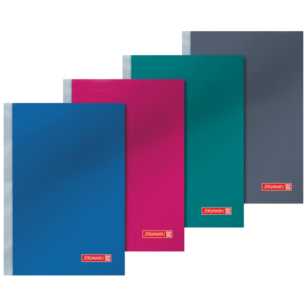 Notizbuch Premium Metallic | A6, unliniert, sortiert