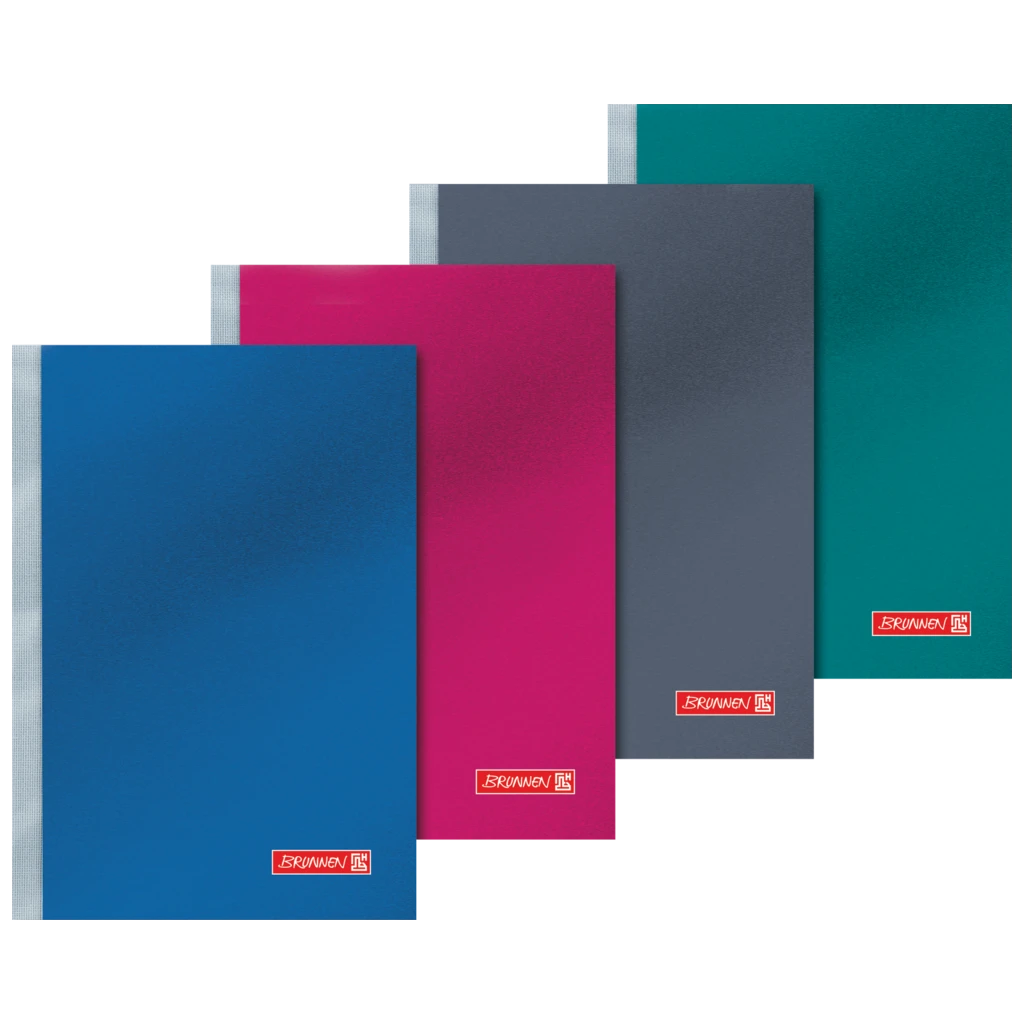 Notizbuch Premium Metallic | A6, unliniert, sortiert