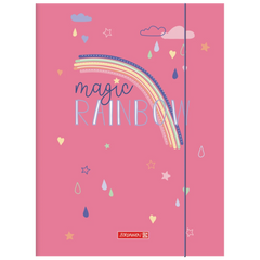 Sammelmappe Magic Rainbow | A3, Füllhöhe: 10 mm, rosa