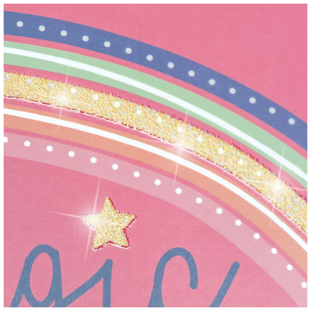 Sammelmappe Magic Rainbow | A3, Füllhöhe: 10 mm, rosa