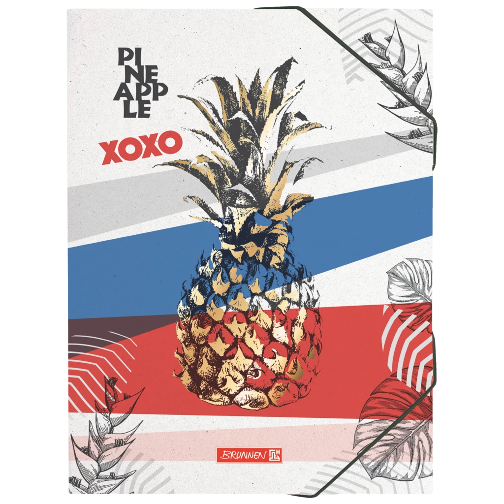 Sammelmappe Pineapple | A3, Füllhöhe: 10 mm