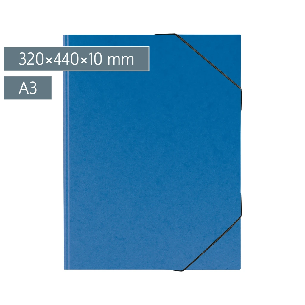 Sammelmappe FACT!plus | A3, Füllhöhe: 10 mm, blau
