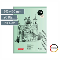 Zeichenblock | A3, 20 Blatt