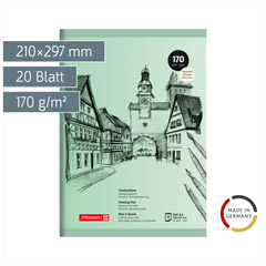 Zeichenblock | A4, 20 Blatt