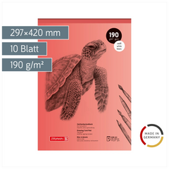 Zeichenkartonblock | A3, 10 Blatt