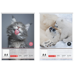 Malblock | A4, 100 Blatt, sortiert