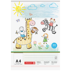 Malblock | A4, 75 Blatt, mehrfarbig