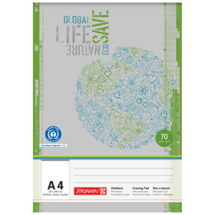 Malblock Recycling | A4, 100 Blatt