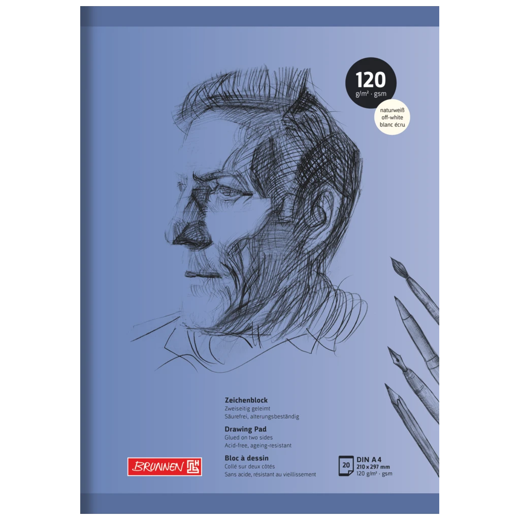 Zeichenblock | A4, 20 Blatt