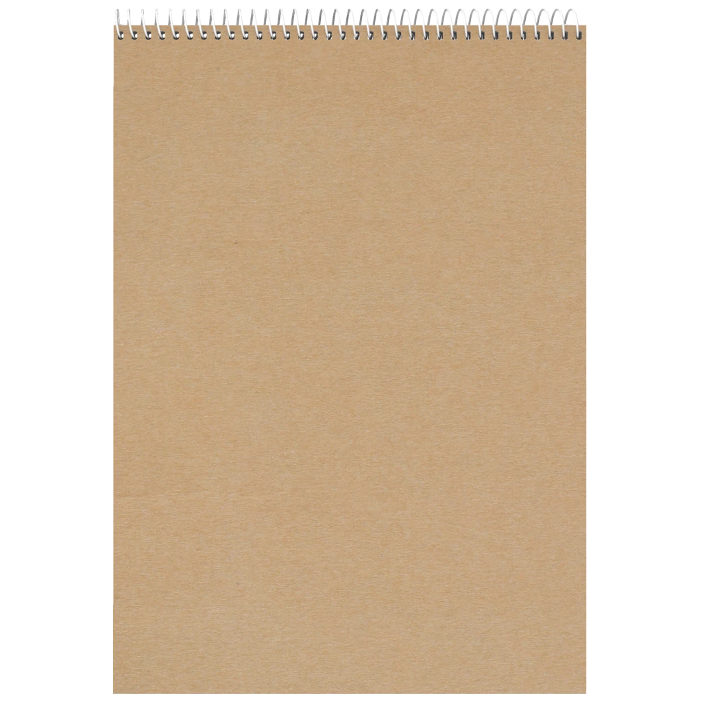 Skizzenblock Pimp it up! | 240×340 mm, 50 Blatt, braun