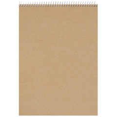 Skizzenblock Pimp it up! | 240×340 mm, 50 Blatt, braun