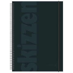 Skizzenbuch | A4, 48 Blatt, schwarz