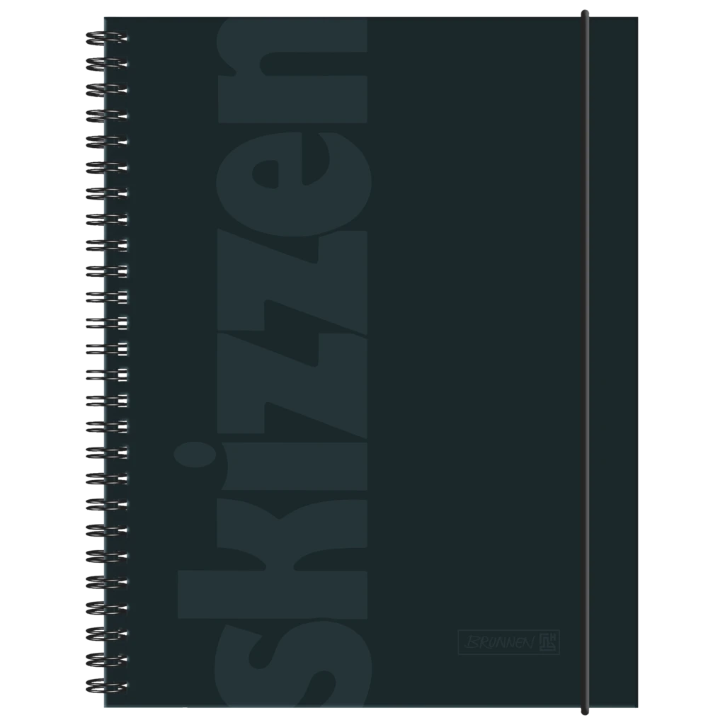 Skizzenbuch | A5, 48 Blatt, schwarz