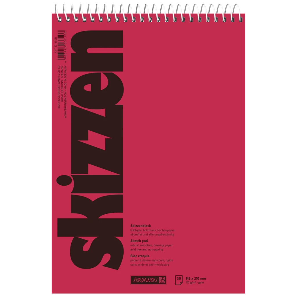 Skizzenblock | A5, 30 Blatt