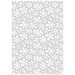 Zeichenblock Happy Hippie | A3, 20 Blatt, mehrfarbig, pastell