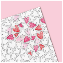 Zeichenblock Fruity Love | A3, 20 Blatt, rosa/rot