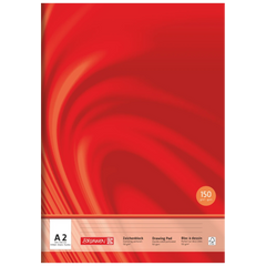 Zeichenblock Vivendi | A2, 10 Blatt, rot