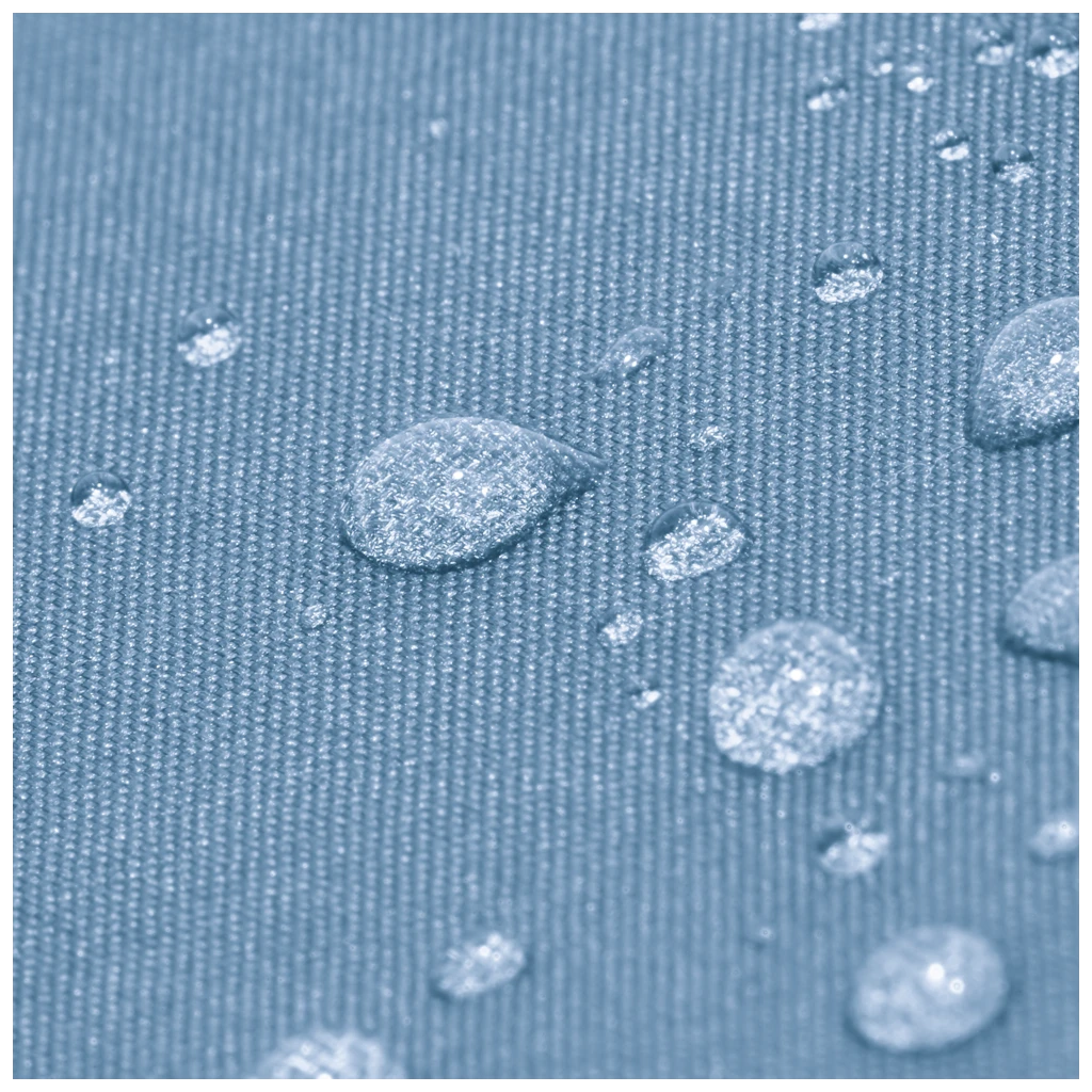 Kinderschürze Happy Hippie | jeansblau/mehrfarbig, pastell