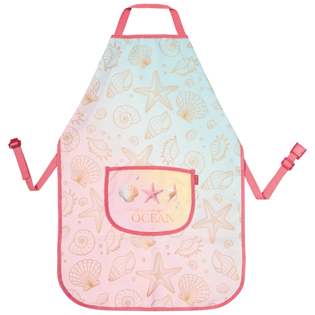 Kinderschürze Sunny Ocean | gold/mehrfarbig, pastell