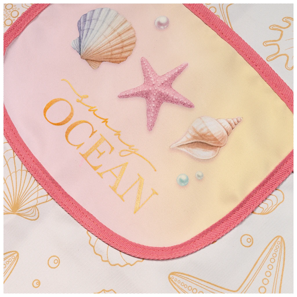 Kinderschürze Sunny Ocean | gold/mehrfarbig, pastell