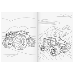 Ausmalheft Fast Wheels | 32 Blatt