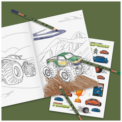 Ausmalheft Fast Wheels | 32 Blatt