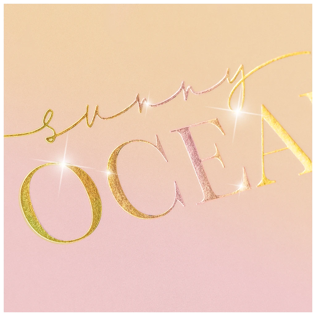 Ausmalheft Sunny Ocean | 32 Blatt, mehrfarbig, pastell