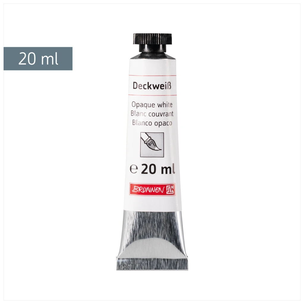 Deckweiß | weiß, 20 ml