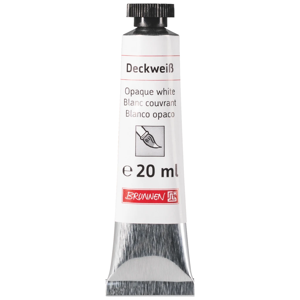 Deckweiß | weiß, 20 ml