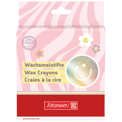 Wachsmalstifte-Set Happy Hippie | mint, 8 Stück