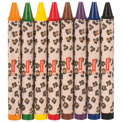 Wachsmalstifte-Set Sweet Wild Cat | 8 Stück