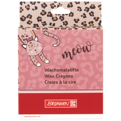 Wachsmalstifte-Set Sweet Wild Cat | 8 Stück