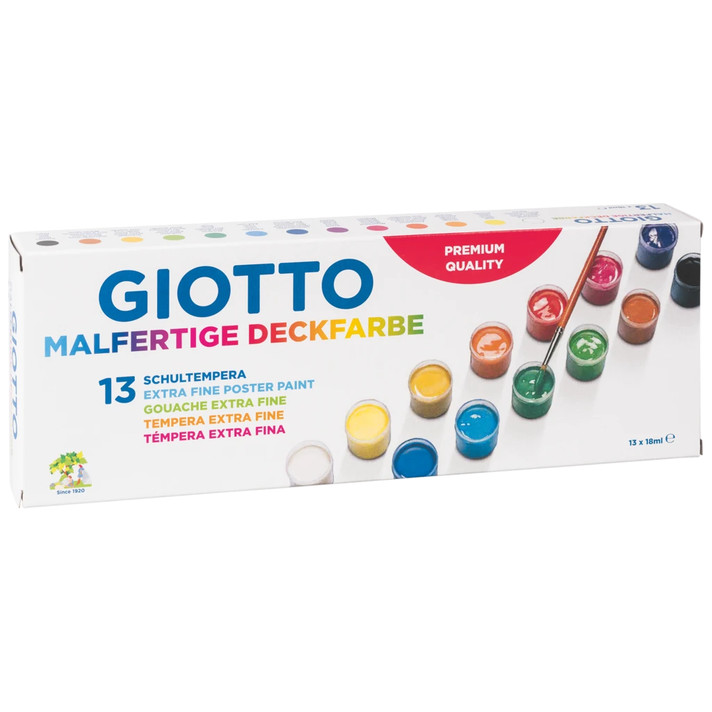 Malfertige Deckfarbe | 234 ml