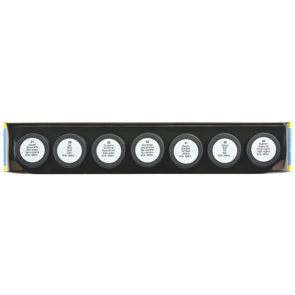 Schulmalfarben-Set | 126 ml