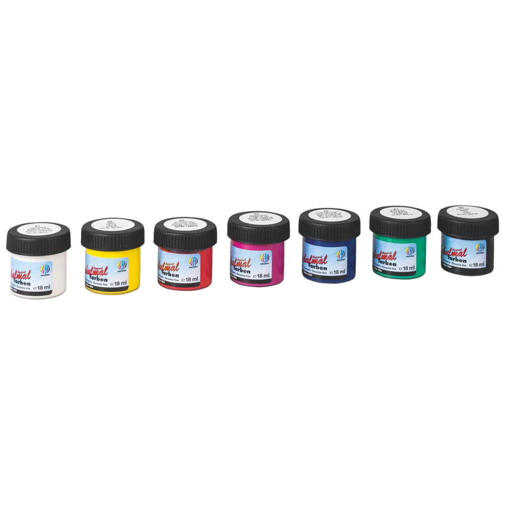 Schulmalfarben-Set | 126 ml