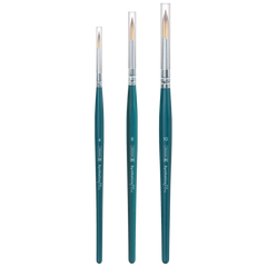 Kunsthaarpinsel-Set „Synthetics Plus“ rund | 3 Pinsel