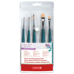 Kunsthaarpinsel-Set „Synthetics Plus“ Mix 2 | 5 Pinsel