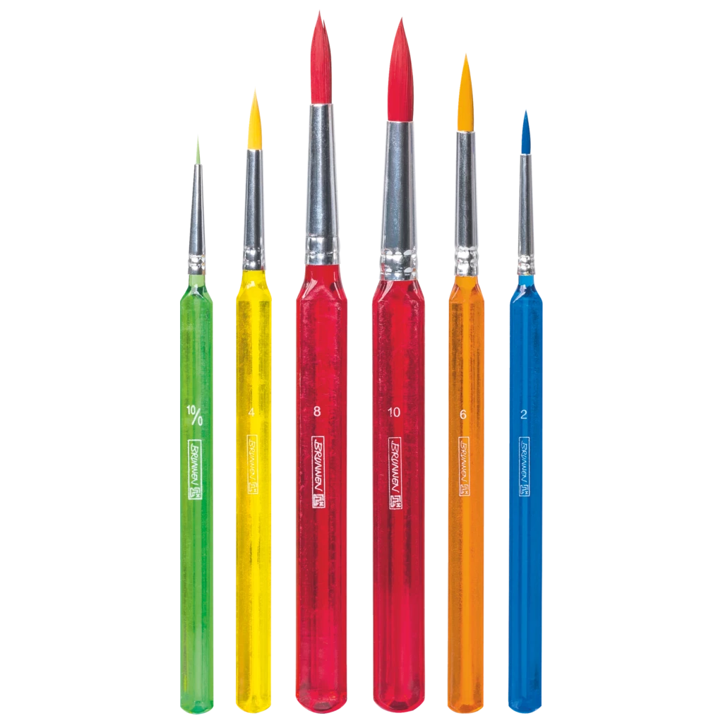 Schulpinsel-Set | 6 Pinsel