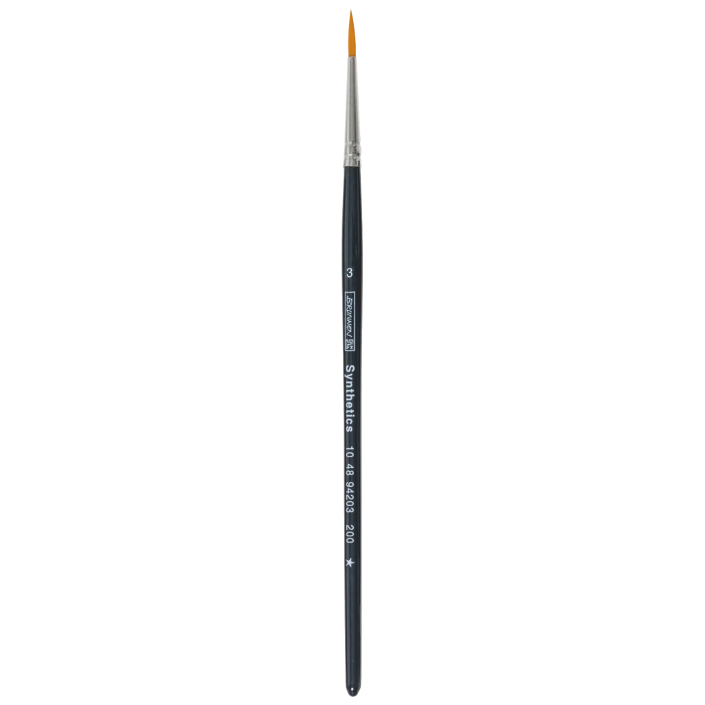 Kunsthaarpinsel „Synthetics“ rund | 3