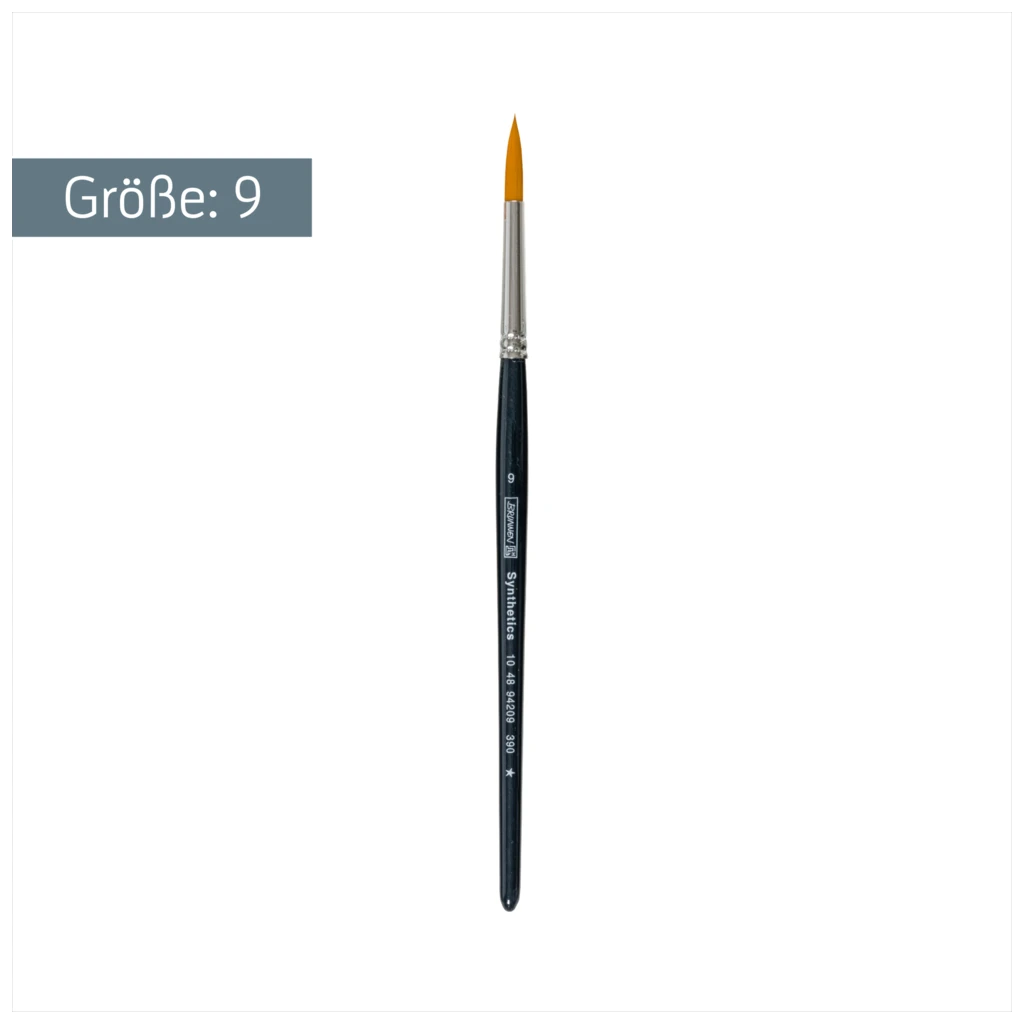 Kunsthaarpinsel „Synthetics“ rund | 9