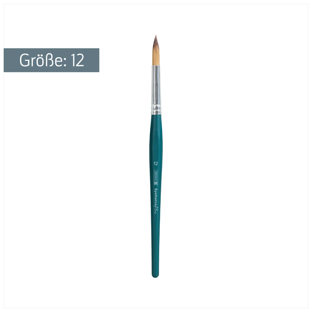 Kunsthaarpinsel „Synthetics Plus“ rund | 12